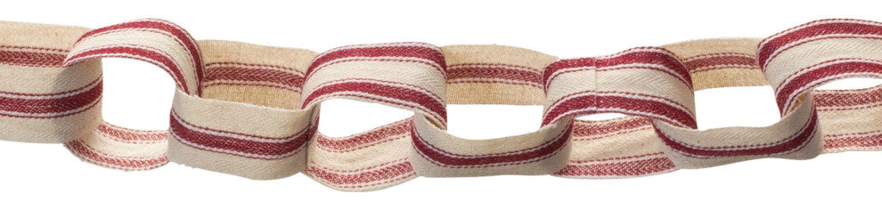 Fabric Chain Garland, Set of 2