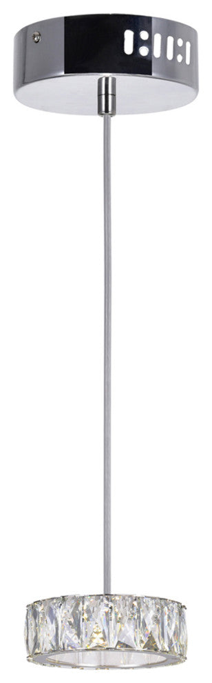 Milan LED Mini Pendant With Chrome Finish
