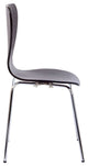 Modern Contemporary Kitchen Wood Dining Side Chair Wenge