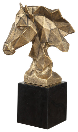 Uttermost Chiseled Horse Bust Sculpture