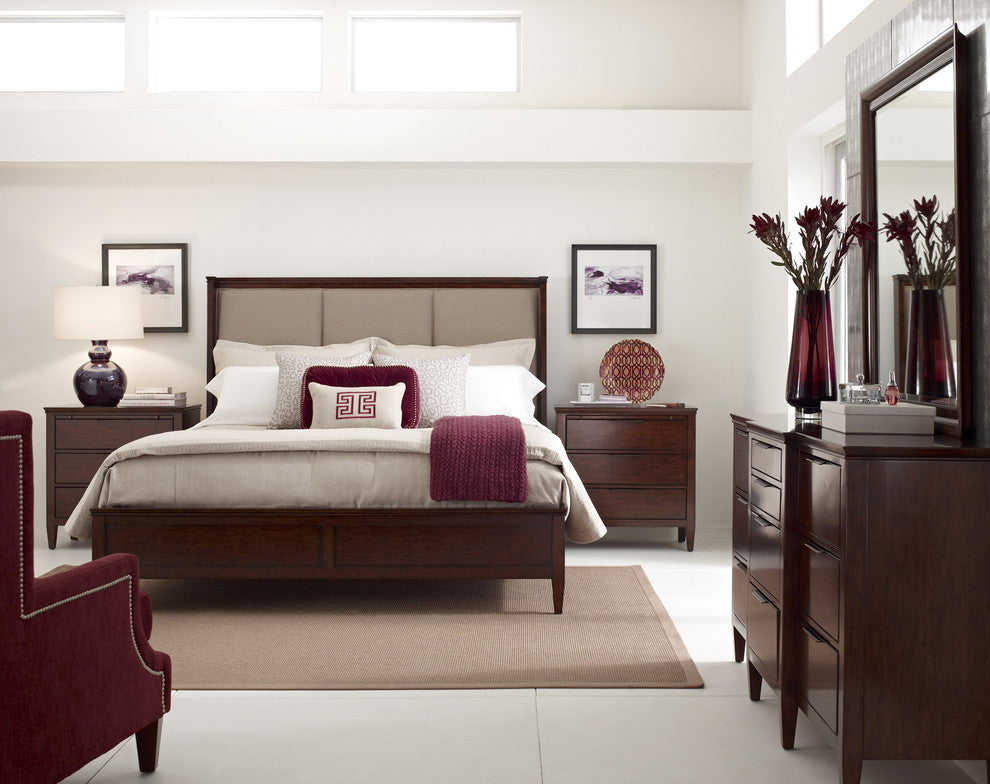 Kincaid Elise Solid Wood Spectrum Queen Bed, Amaretto 77-150P