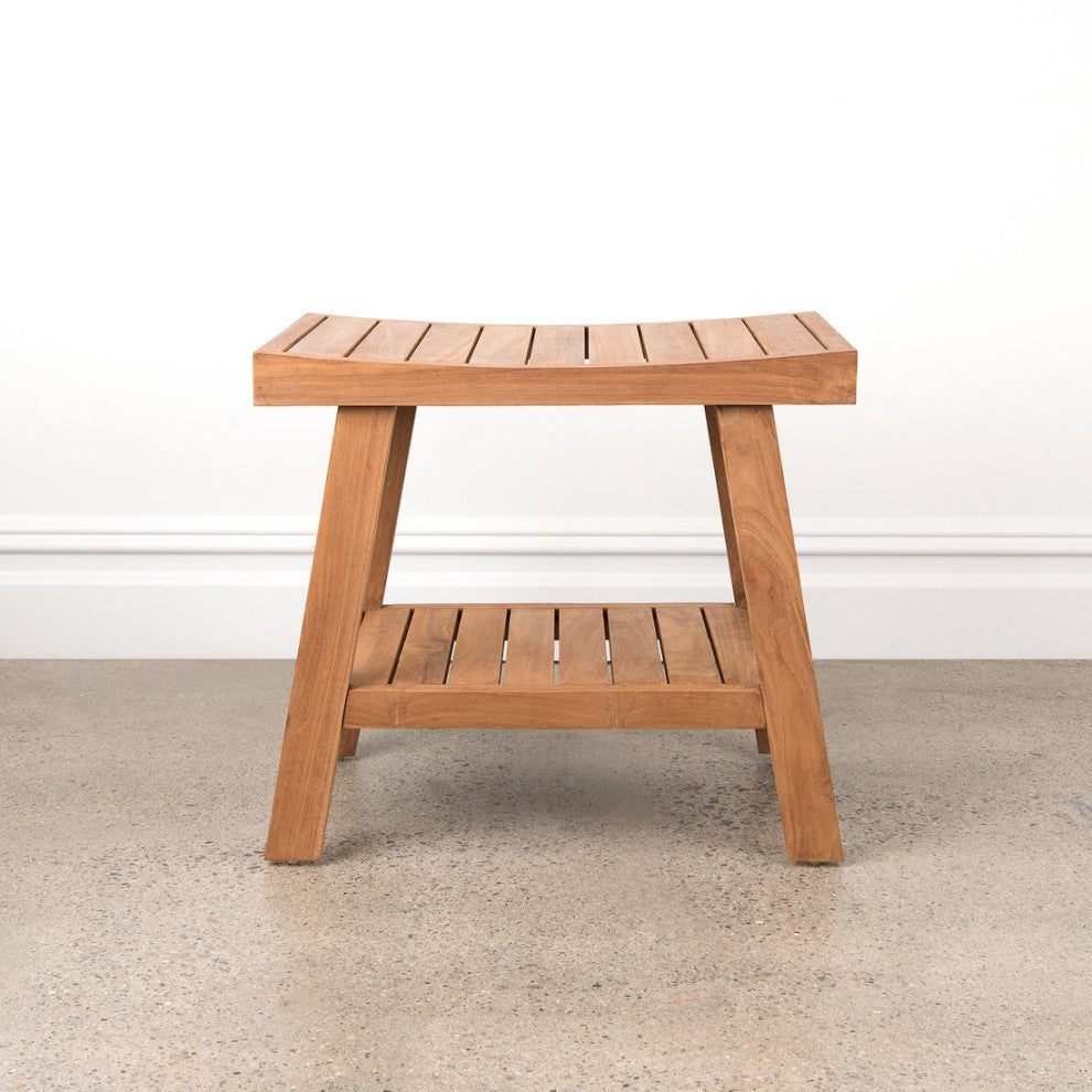 Teak Shower, Bench