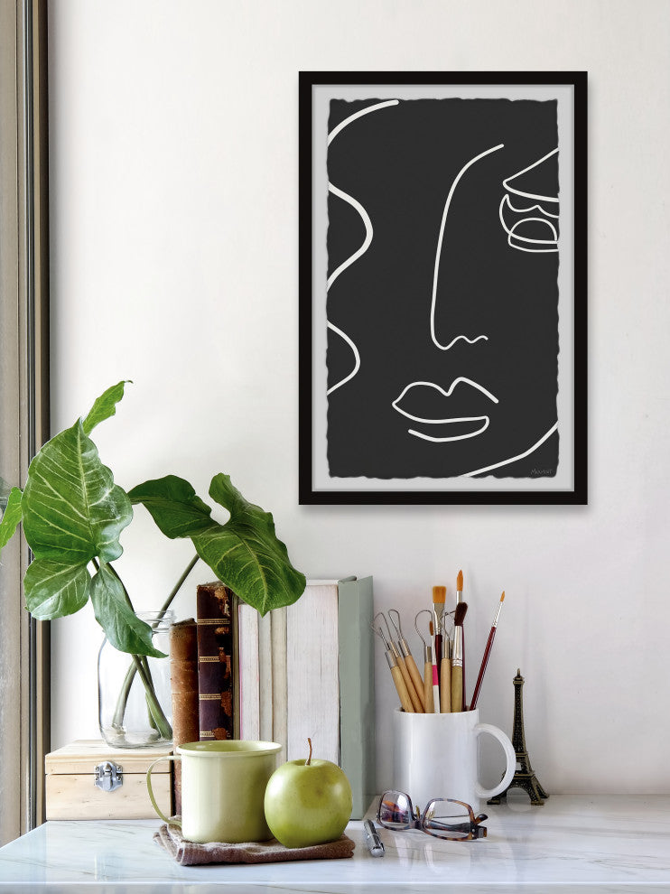 "Chances" Framed Painting Print, 16x24
