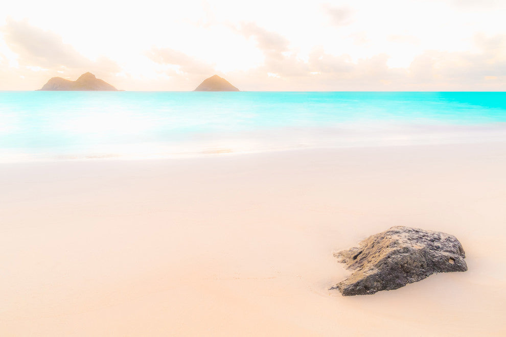 "Island Magic" by Morgan Hartley Painting Print Wrapped Canvas, 60x40