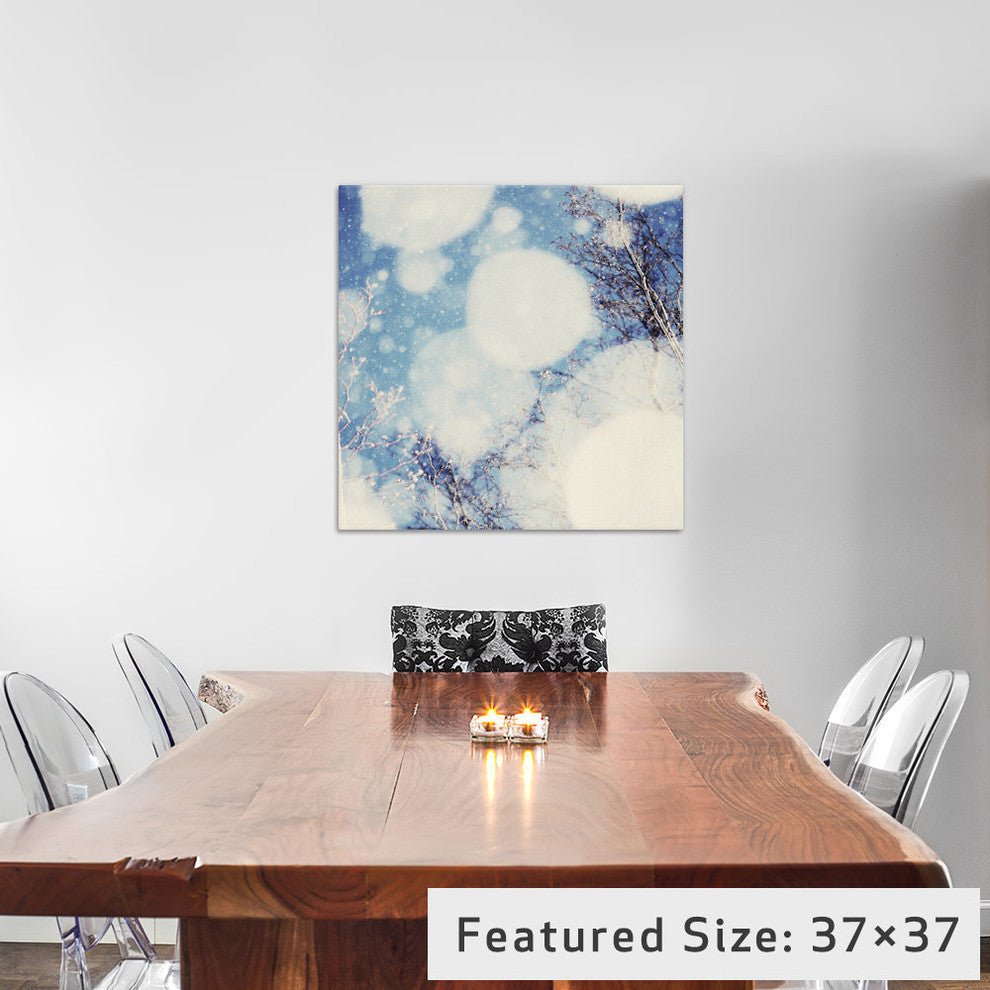 "Snow III" by Chelsea Victoria, 12x12x1.5