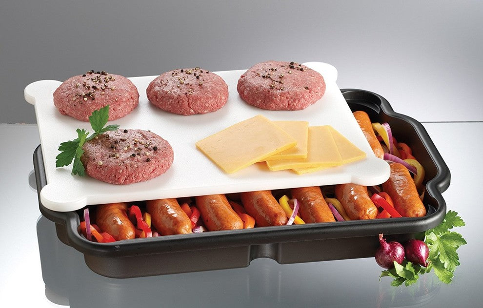 PRODYNE BB16 Prep And Slice Cutting Board Utility Tray Combo