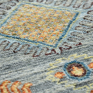 Milano Effy Area Rug, Gray, 9' x 12', Bordered