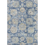 Premium Machine Washable Mayfield AMF634 Blue 8' x 10' Rug