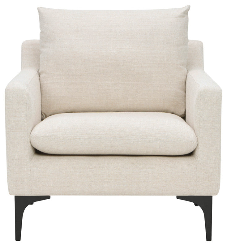 Anders Sand Fabric Single Seat Sofa, HGSC502