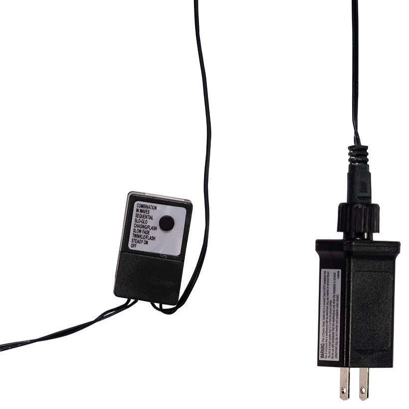 Kurt Adler 2000-Light 65' Cluster Garland with Classic White LED  Lights