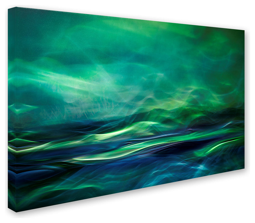Willy Marthinussen 'Northern Lights' Canvas Art, 19 x 12
