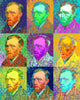 Colorful Vincent 2, Giclee Reproduction Artwork