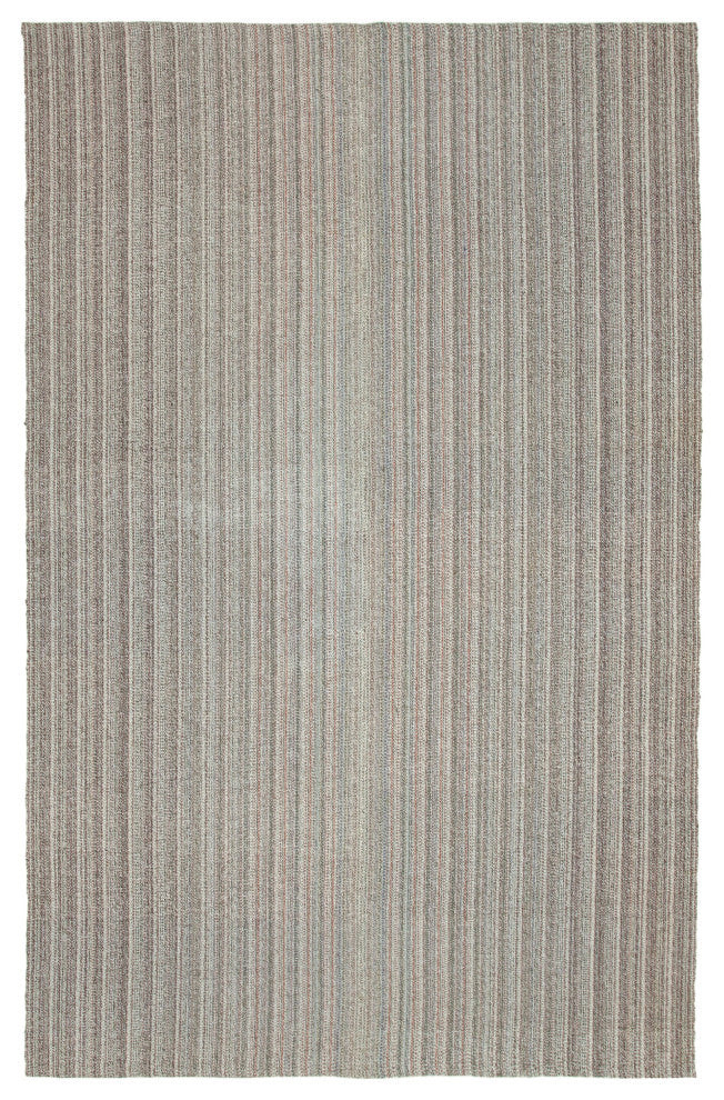 Rug N Carpet - Hand-knotted Turkish 6' 7'' x 10' 6'' Decorative Wool Kilim Rug