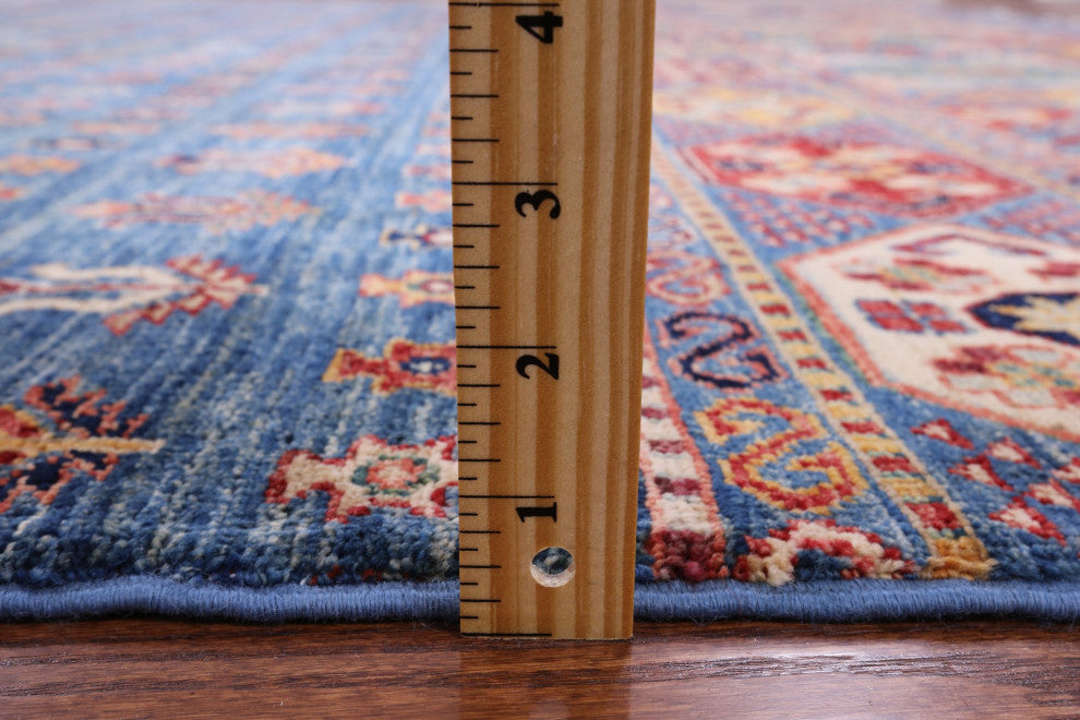 Hand Knotted Persian Tribal Gabbeh Wool Rug 8' 5" X 9' 10" Q4898