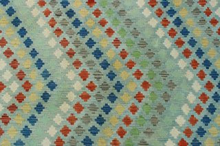 Sangat Kilim Muna Light Blue Rug 6'9"x9'7"