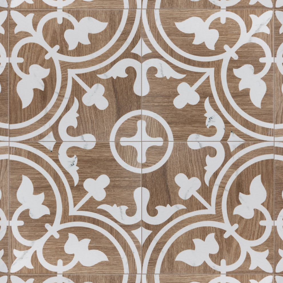Llama Arte Loire Verso Noce Porcelain Floor and Wall Tile