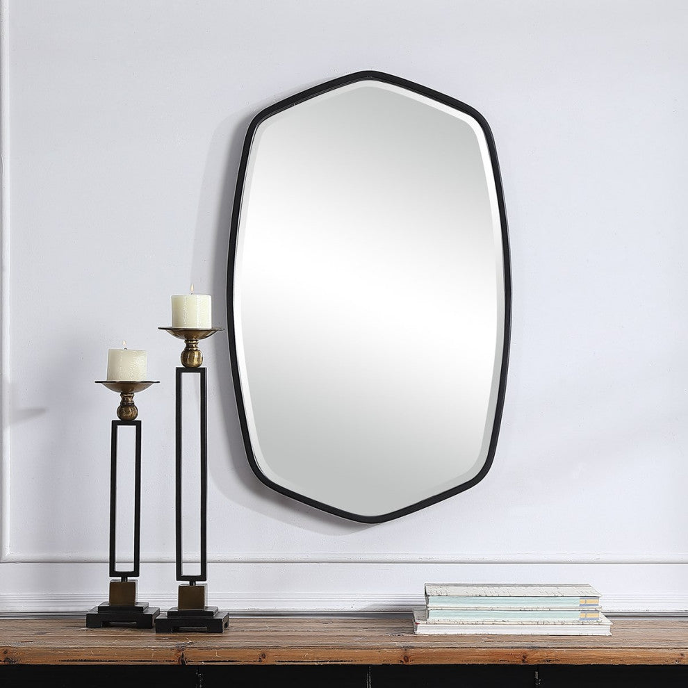 Uttermost Duronia Black Iron Mirror 09699