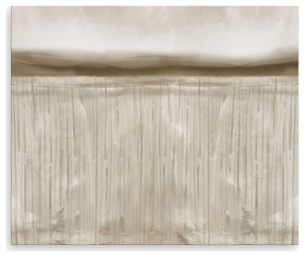 Abstract Neutral CXLVII' Canvas Wall Art by ChiChi Decor, 12"x16"