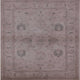 Ahgly Company Indoor Square Mid-Century Modern Area Rugs, 7' Square