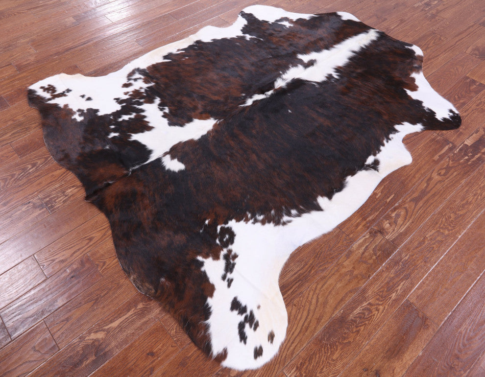 6' 9" X 6' 1" Natural Cowhide Rug C2422