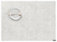 Mosaic Table Mat 14x19", Gray
