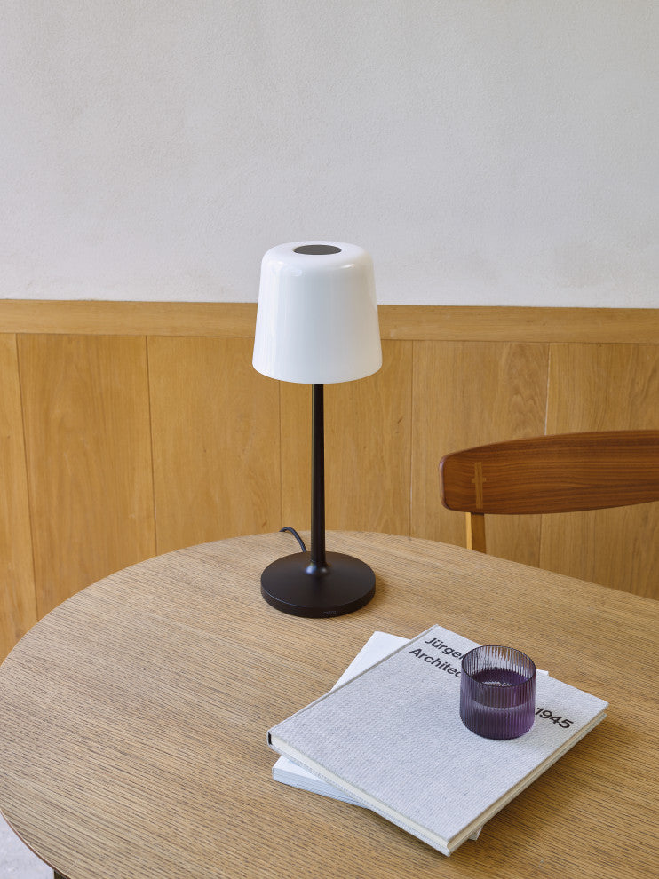 Ella Table, Matt Black, Table Lamp