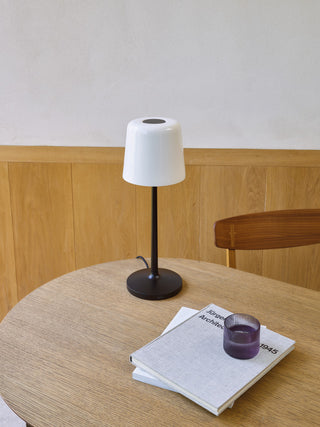 Ella Table, Matt Black, Table Lamp