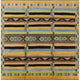 Ahgly Company Indoor Square Mid-Century Modern Area Rugs, 6' Square