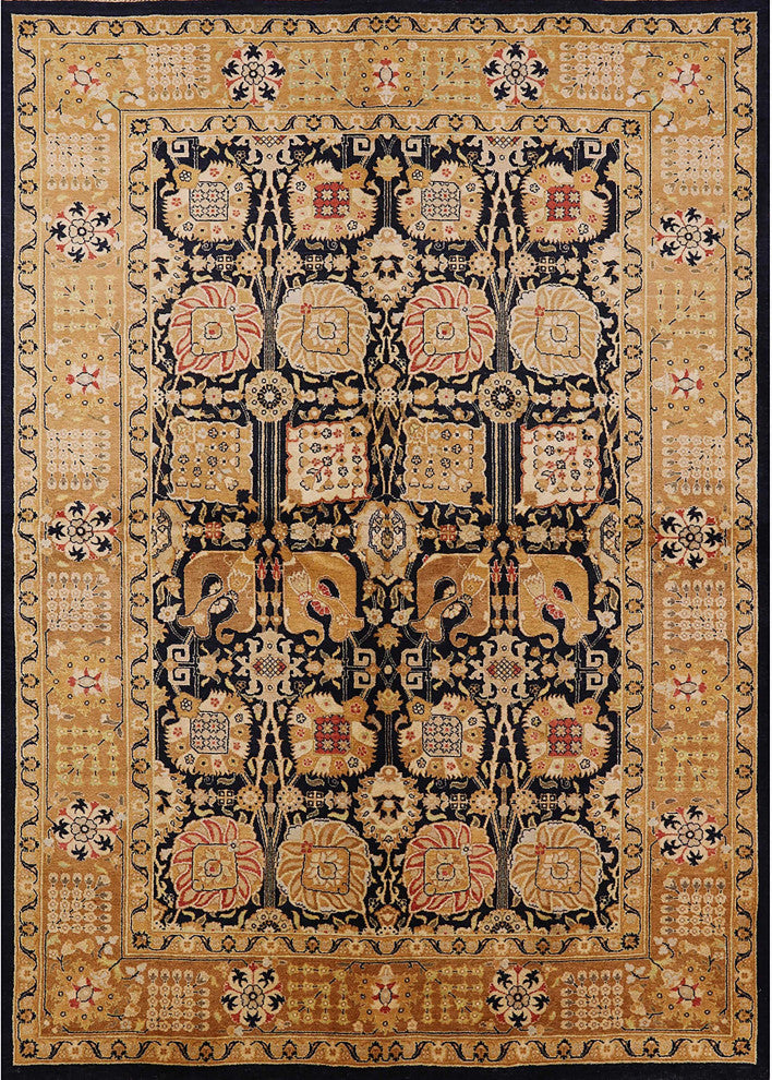 Ahgly Company Indoor Rectangle Mid-Century Modern Area Rugs, 2' x 5'