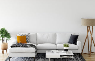20"x20" Modern Monogram Decorative Throw Pillow, Autumn Gold