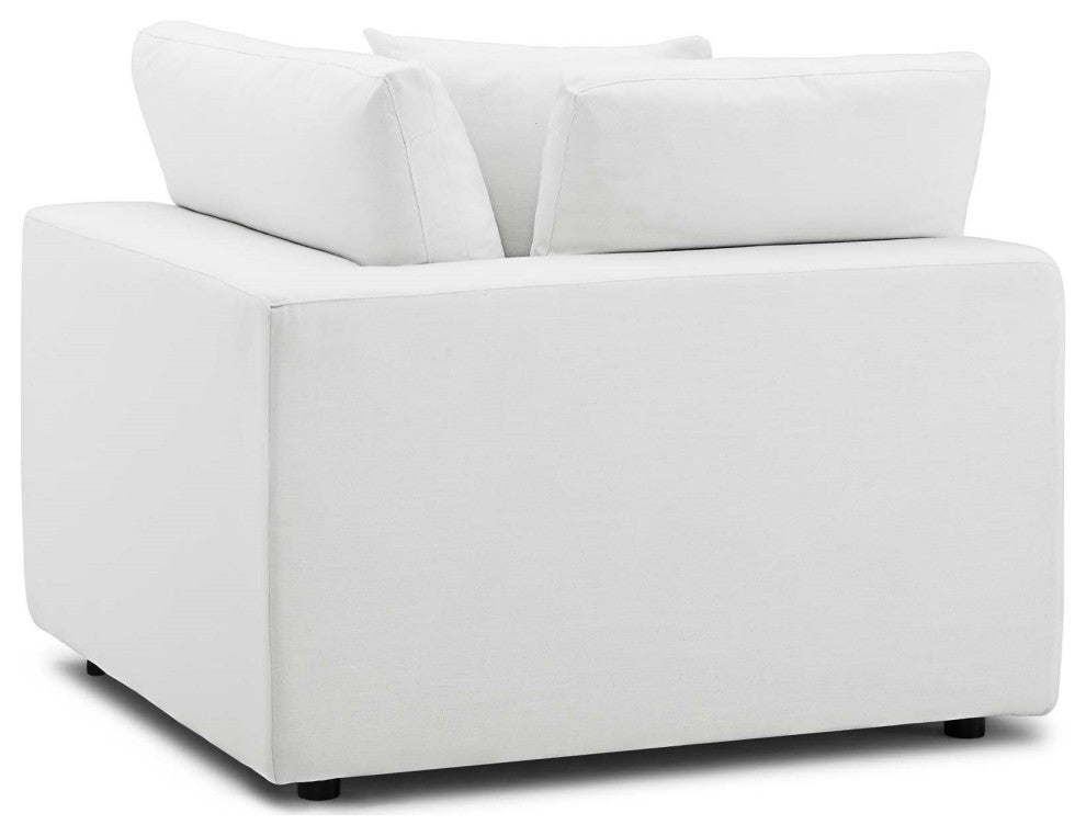 Cloud Couch, U-Chaise Cloud Sectional Sofa Set, Modular 6Piece Dream Couch, White