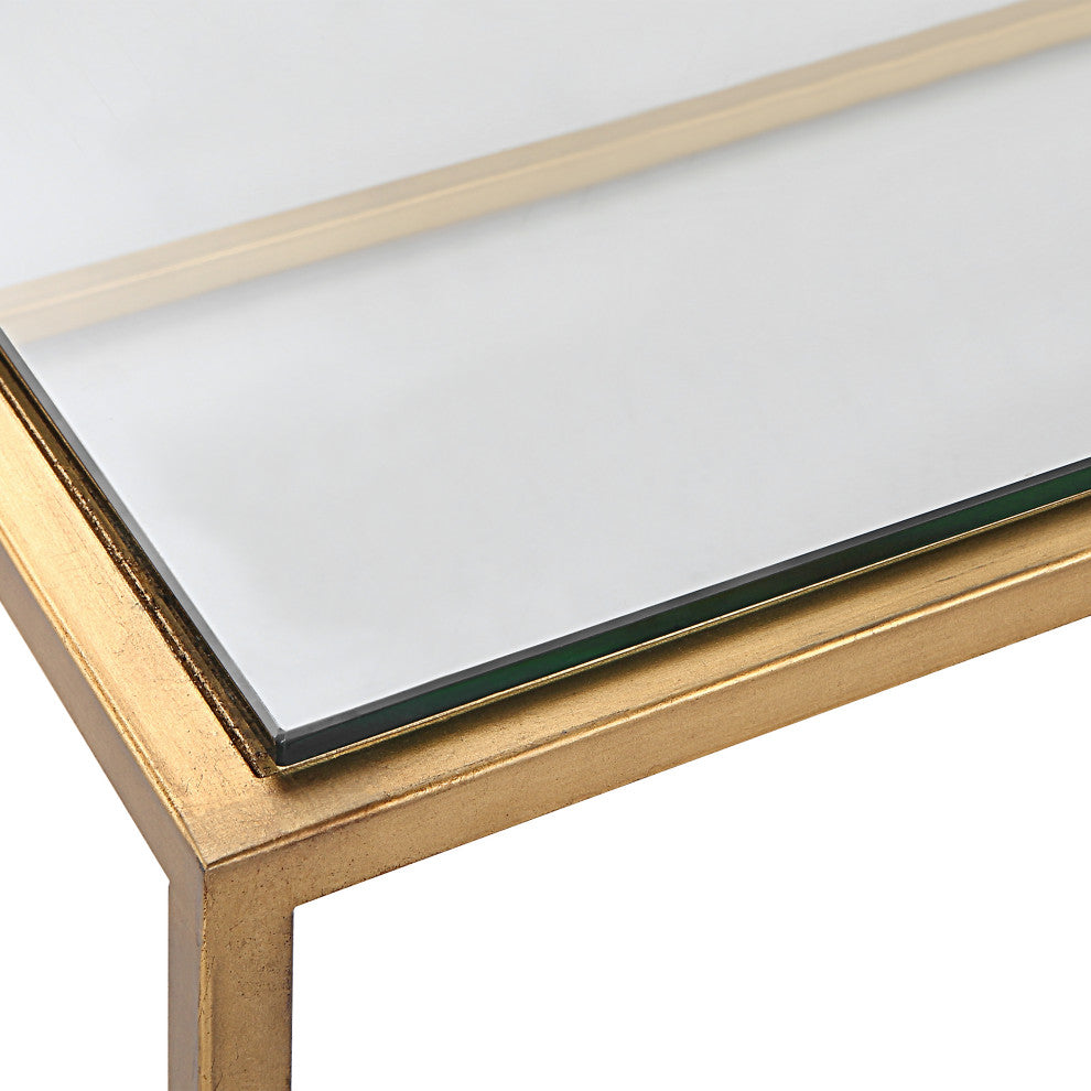 Uttermost Bravura Gold Coffee table