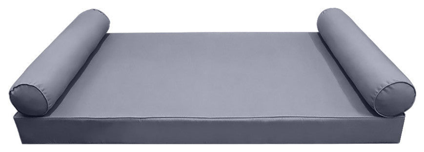 Style5 Twin-XL Same Pipe Mattress Bolster Cushion Outdoor Slip cover ONLY AD001
