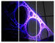 "Purple Metal Construction" Digital Metal Wall Art, 3 Panels, 36"x28"