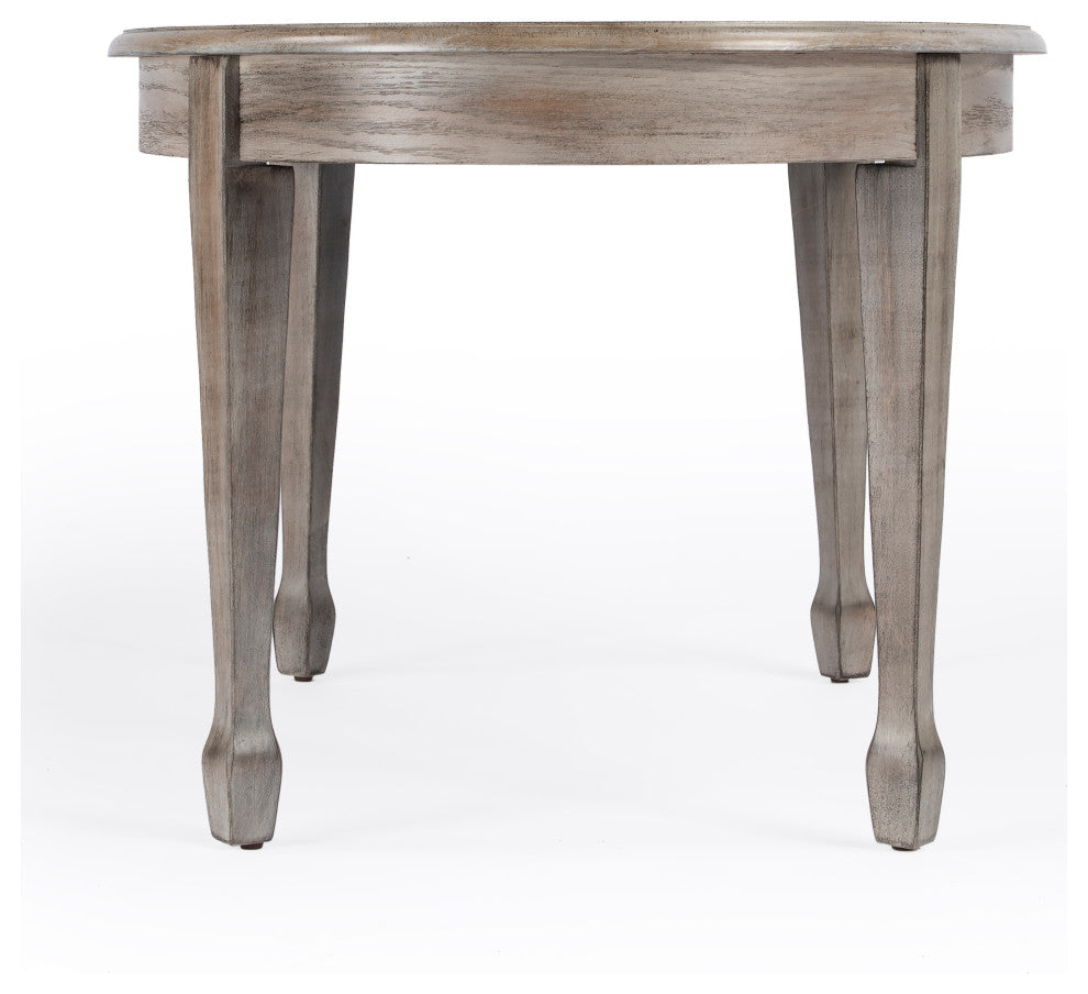 Butler Clayton Driftwood Oval Cocktail Table