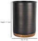 nu steel Salem Orb Waste Basket