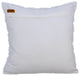 White Decorative Euro shams 26"x26" Suede Fabric, Ice Crystals