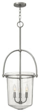 Hinkley Clancy Foyer Medium Pendant, Brushed Nickel