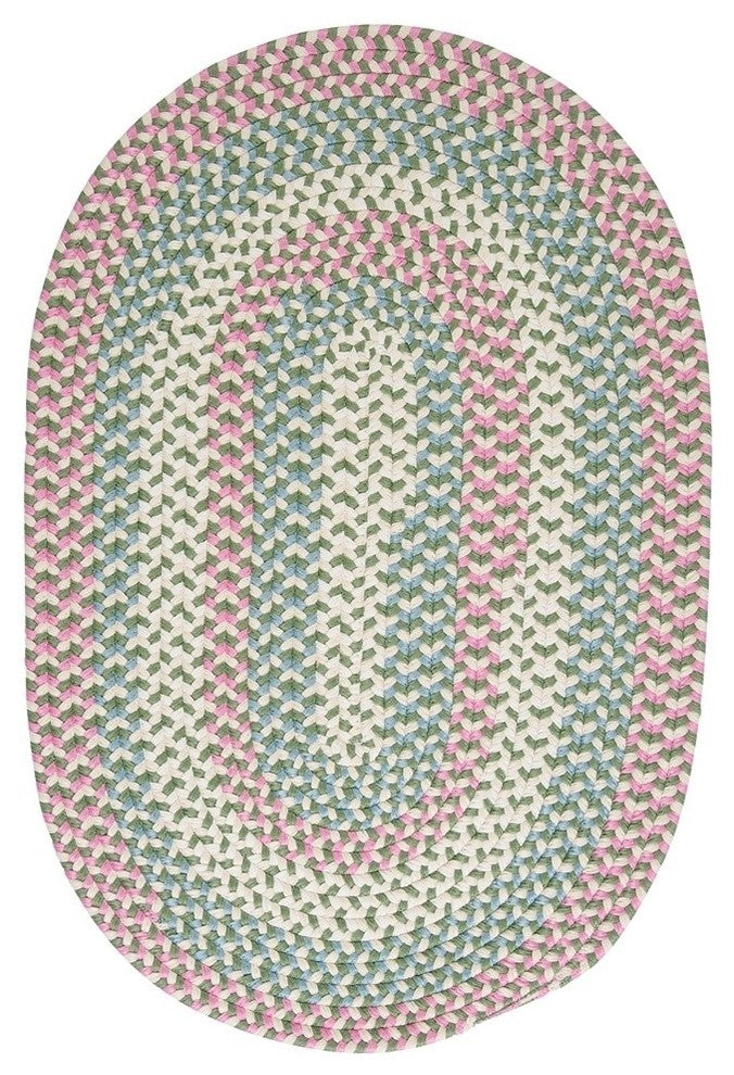 Carousel Rug, Bubble Green, 2'x10'