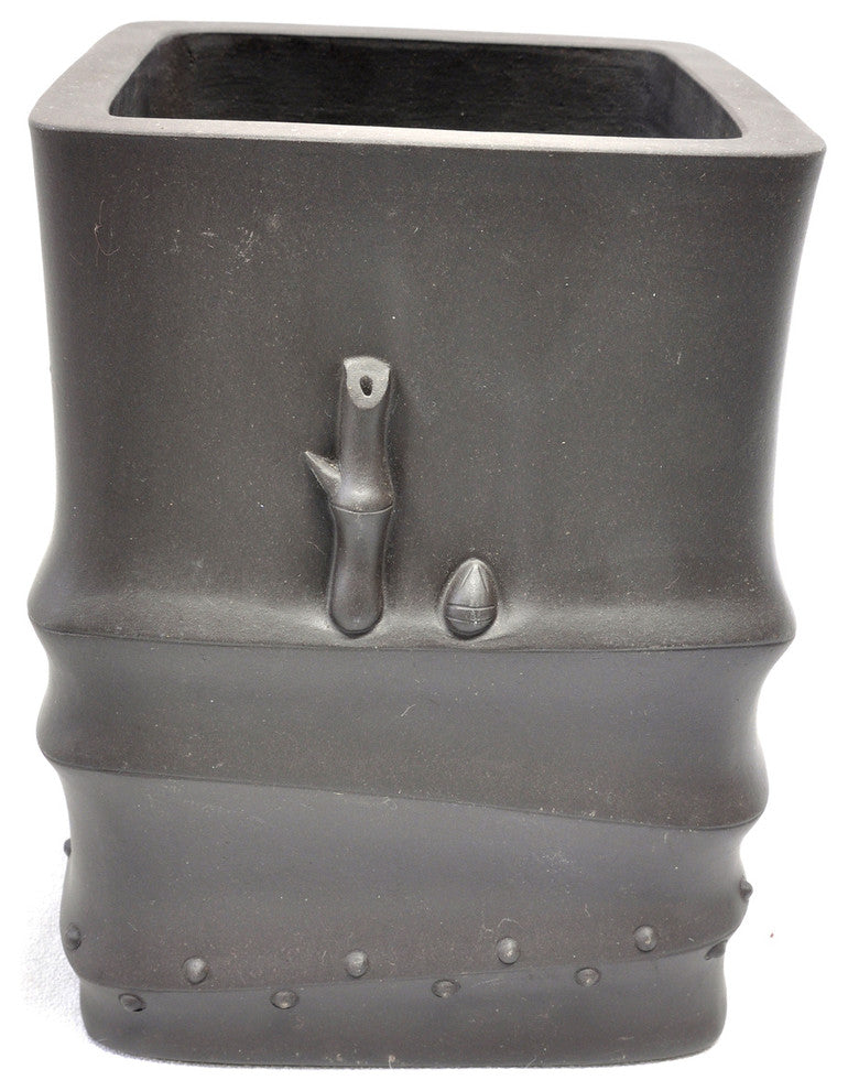 Purple Clay Oval Bonsai Pot