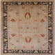 Ahgly Company Indoor Square Mid-Century Modern Area Rugs, 7' Square