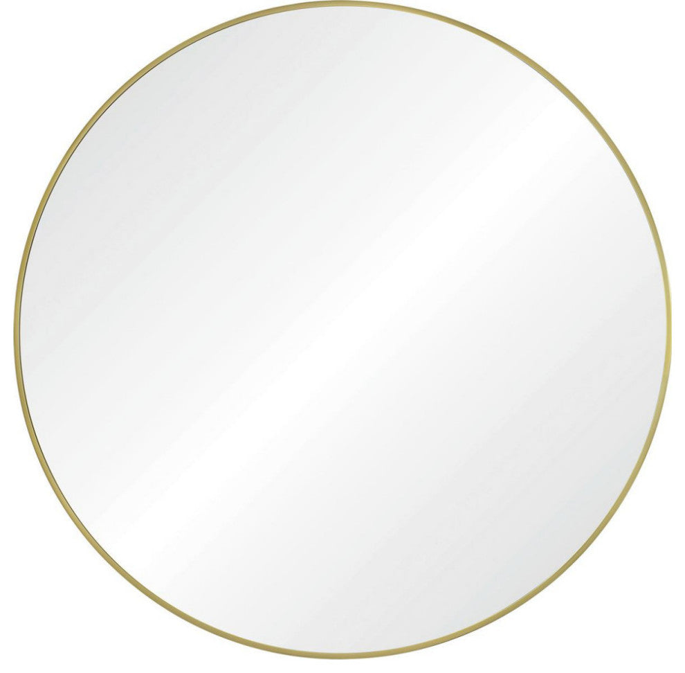 Grady Framed Round Decorative Mirror
