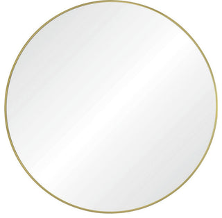 Grady Framed Round Decorative Mirror