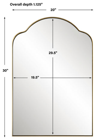Uttermost Sidney Arch Mirror