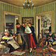 "Meeting the Date" Painting Print on Canvas by John Falter
