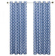 Meridian Room Darkening Grommet Panels, 2PC, Periwinkle, 104"x63"