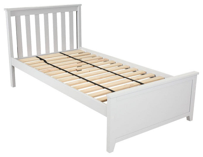 Chelsea Twin Twin L Shaped Storage Loft Bed with Stairs, White