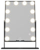 Hollywood XL Tri Tone LED Makeup Mirror, Black