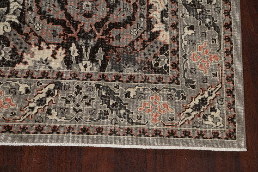 Traditional Geometric Ziegler Turkish Oriental Wool Area Rug 7x10