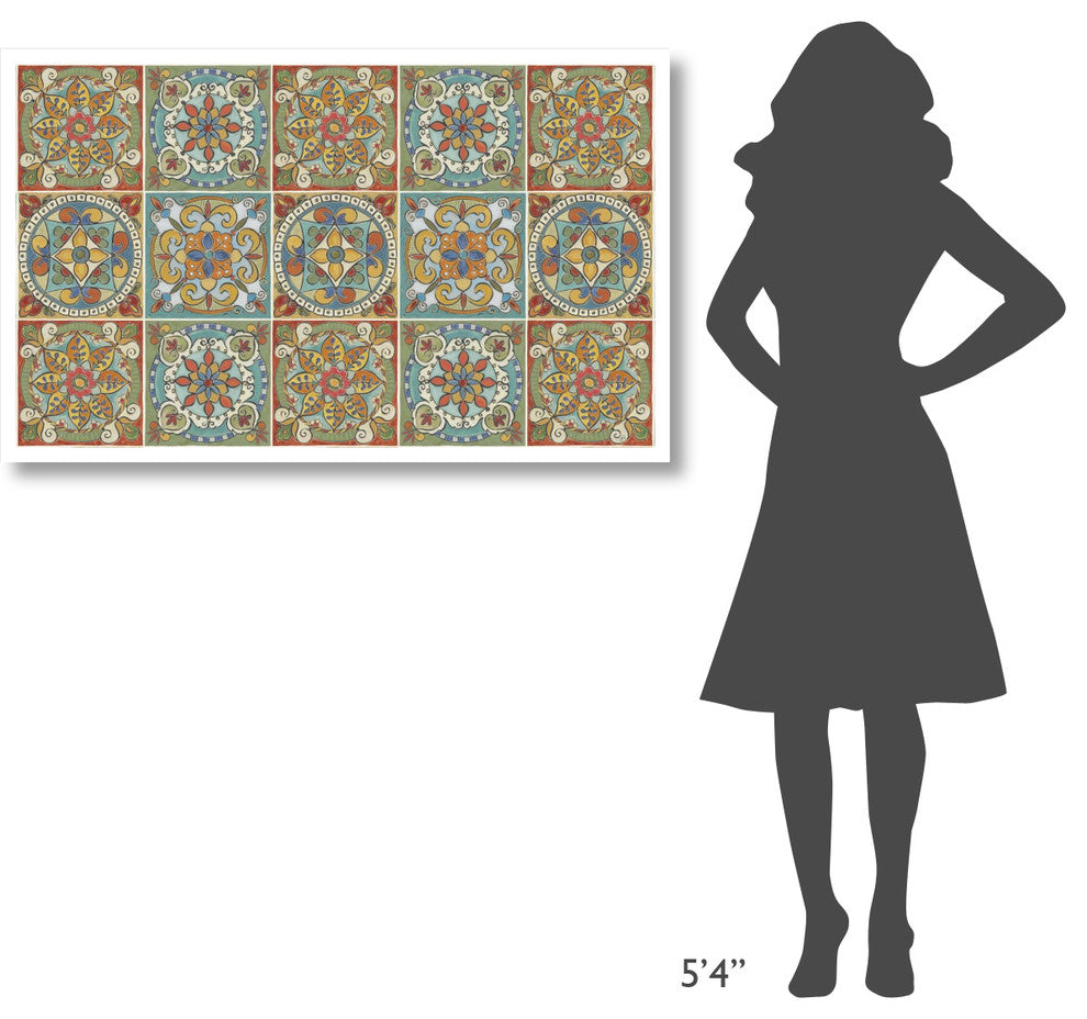 "Mediterranean Flair XX" Digital Paper Print by Daphne Brissonnet, 46"x28"